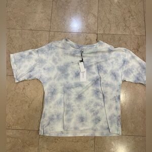 Z Supply white tie-dye t-shirt, size medium, new with tags